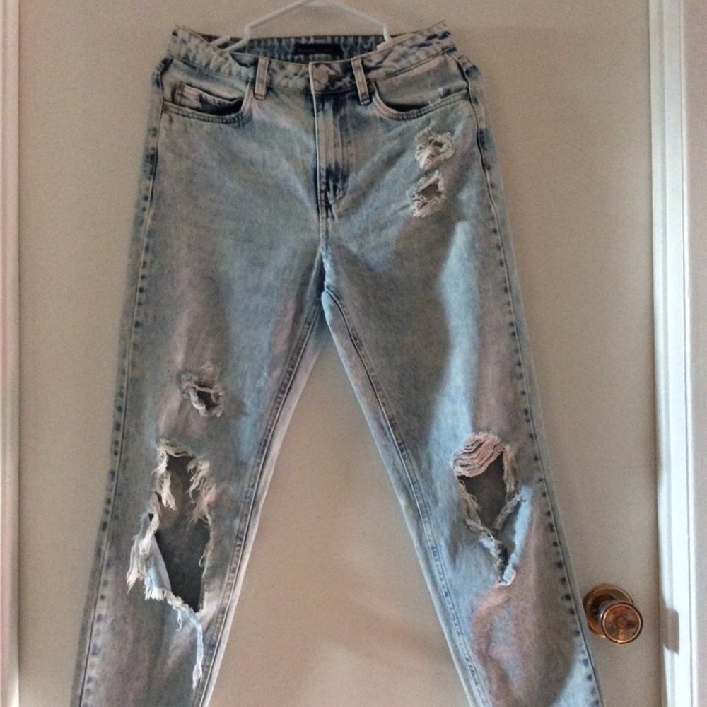 High Rise Mom Jeans